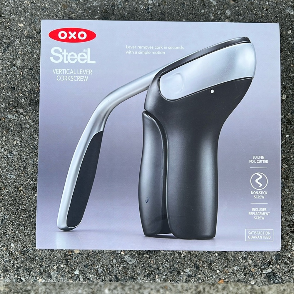 Vertical Lever Corkscrew Wine opener